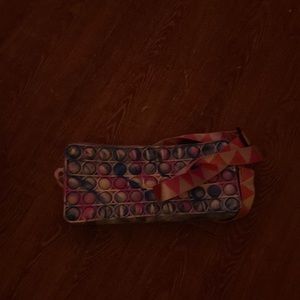 Pop it bag tye dye pink blue and white